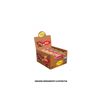 CHOCOLATE - SIAREG - 25g BARRINHA COCO - DP24